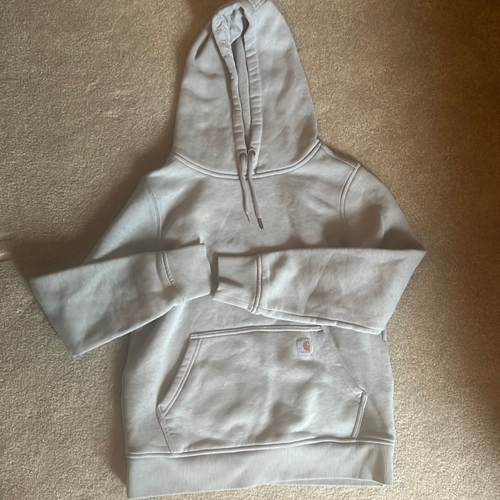 Gray carhartt hoodie